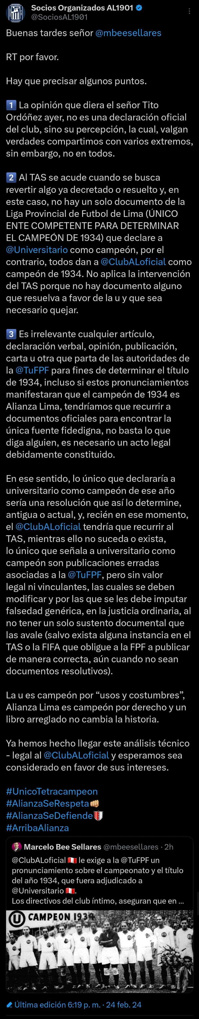 Alianza Lima