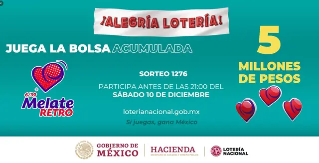 Foto: Lotería Nacional    