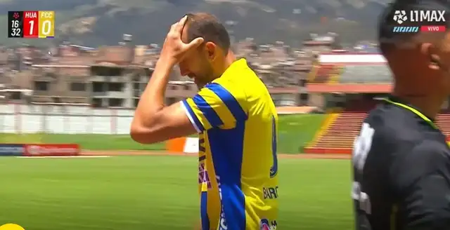  Hernán Barcos salió del campo por lesión | L1MAX   