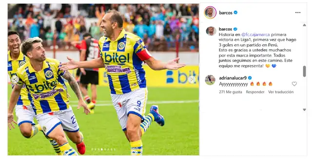 hernan barcos fc cajamarca