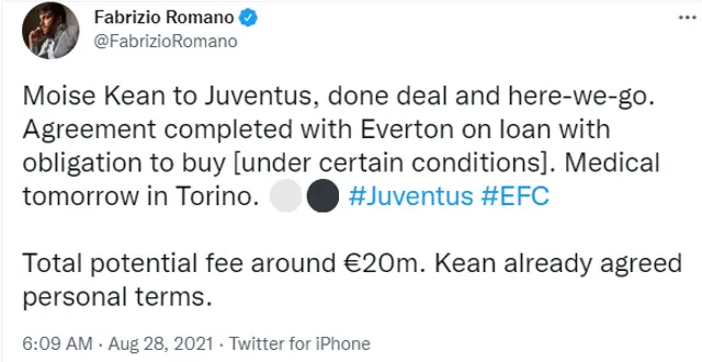 Moise Kean