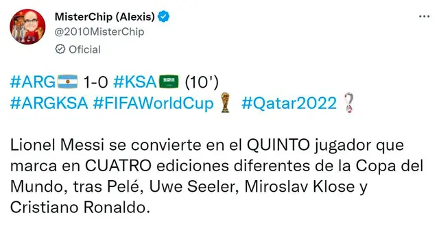 Argentina vs Arabia Saudita