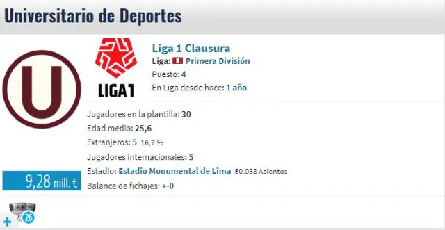 Universitario Universitario