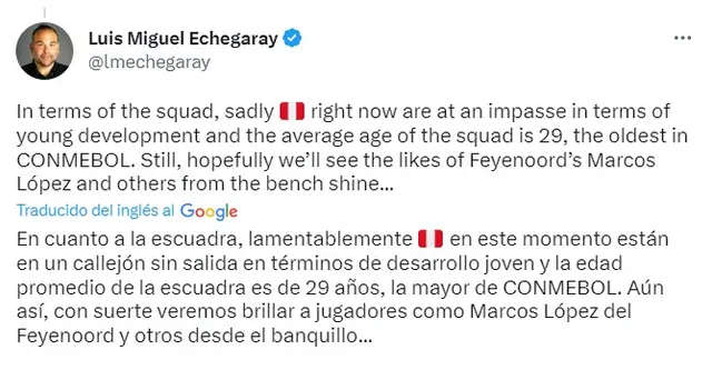 Luis Miguel Echegaray Luis Miguel Echegaray