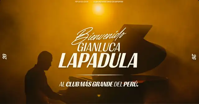 Universitario, Gianluca Lapadula Universitario, Gianluca Lapadula