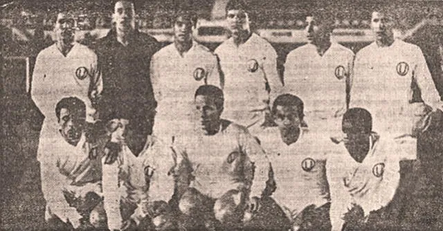 El once titular de Universitario frente a River Plate.   