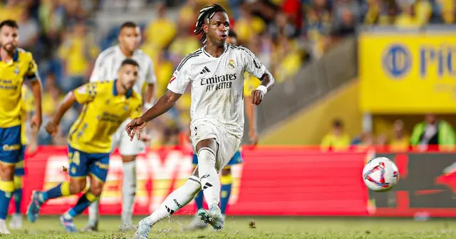 Real Madrid vs Las Palmas
