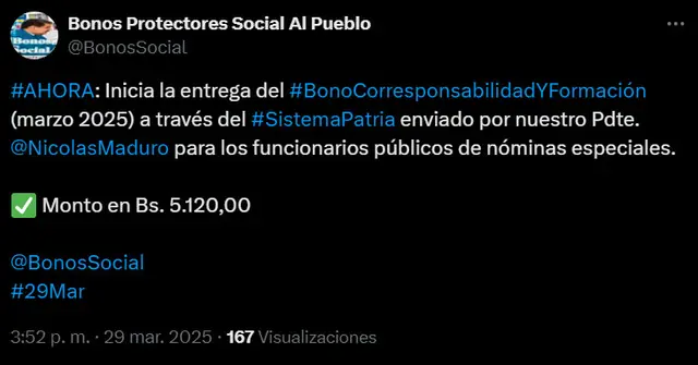 Bono de corresponsabilidad