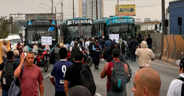 Paro de transportistas Paro de transportistas