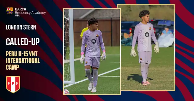 London Stern, jugador de Barca Academy, fue convocado a la selección peruana Sub-15 London Stern, jugador de Barca Academy, fue convocado a la selección peruana Sub-15