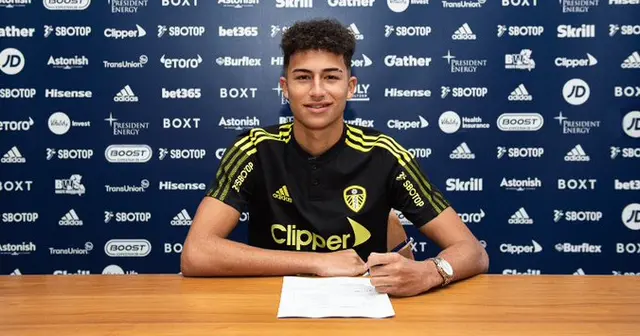 Mateo Joseph en Leeds United Mateo Joseph en Leeds United