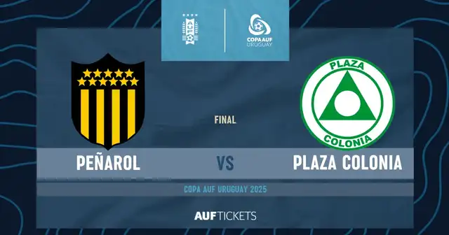Peñarol vs Plaza Colonia  Peñarol vs Plaza Colonia