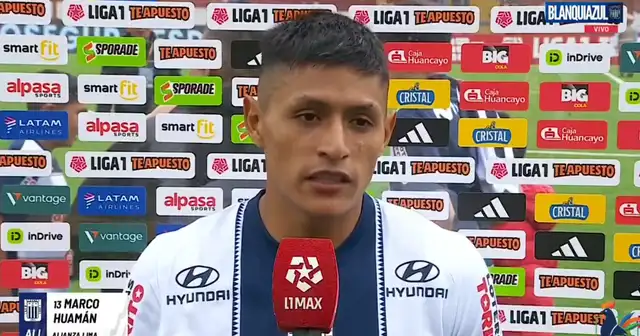 Marco Huamán dio su análisis sobre el empate
