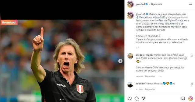 <strong>Instagram - Juan Pablo Sorín</strong> <strong>Instagram - Juan Pablo Sorín</strong>