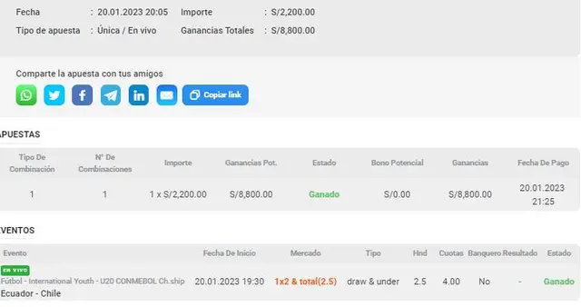 apuestas