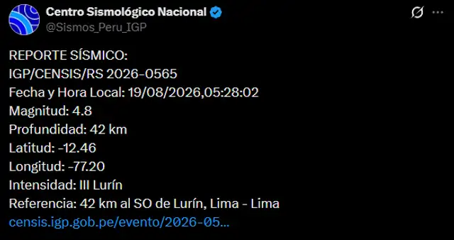 temblor