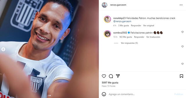 Apodo de Renzo Garcés Apodo de Renzo Garcés