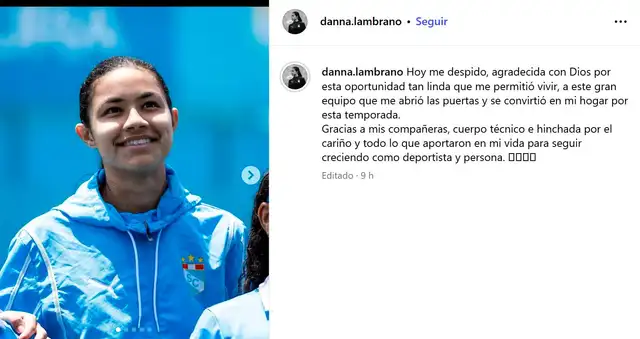 Sporting Cristal, Danna Lambraño Sporting Cristal, Danna Lambraño
