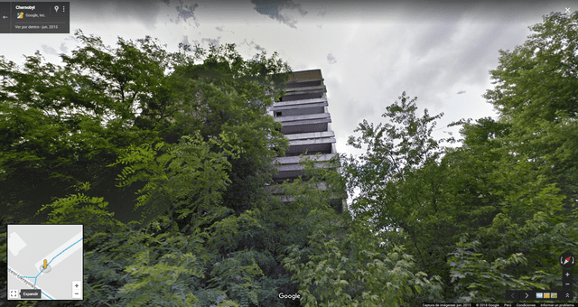 Google Maps te permite recorrer chernobyl