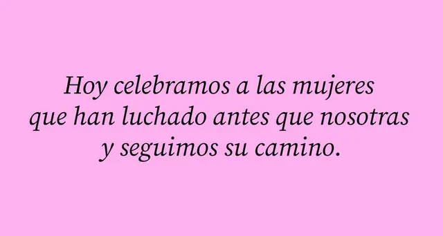 Día de la Mujer