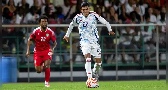 La selección de Costa Rica viene de igualar con Surinam.   