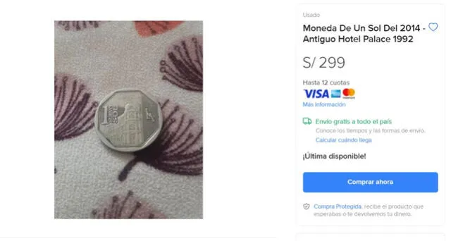 Moneda de 1 sol