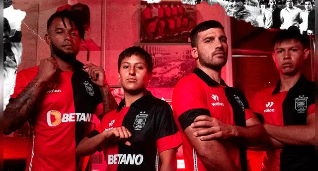 La nueva camiseta de Melgar para la temporada 2023.