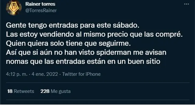 Rainer Torres Noche Crema U