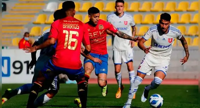 Unión Española contra U. de Chile.