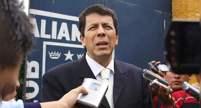 Tito Ordoñez es delegado de Alianza Lima.