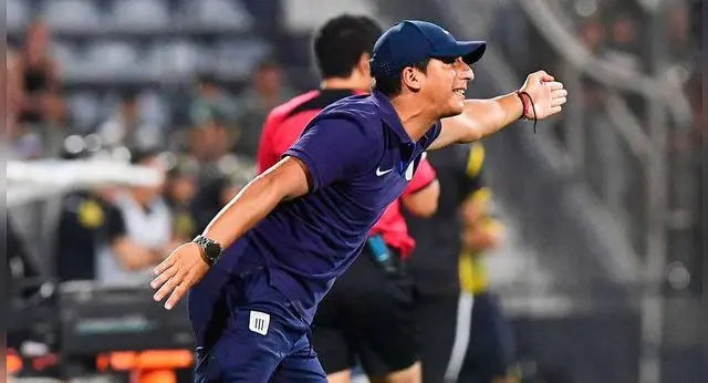 Guillermo Salas es el técnico de Alianza Lima.