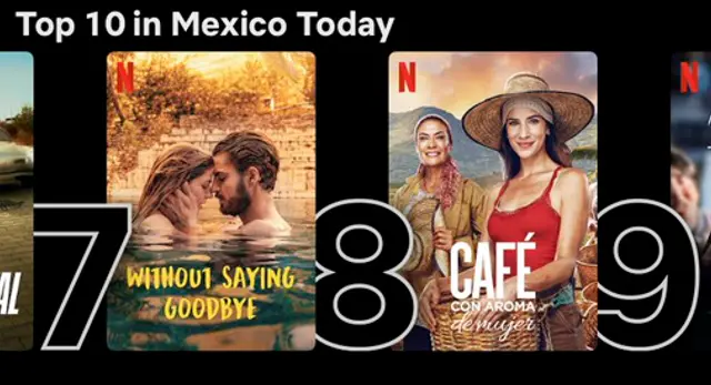 "Hasta que nos volvamos a encontrar" está en el puesto N°7 de Netflix en México. "Hasta que nos volvamos a encontrar" está en el puesto N°7 de Netflix en México.