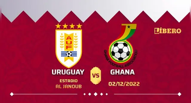 Uruguay enfrentará a Ghana por el Mundial Qatar 2022.