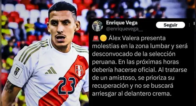alex valera seleccion peruana