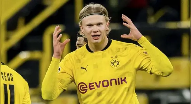 Erling Haaland, delantero de Borussia Dortmund