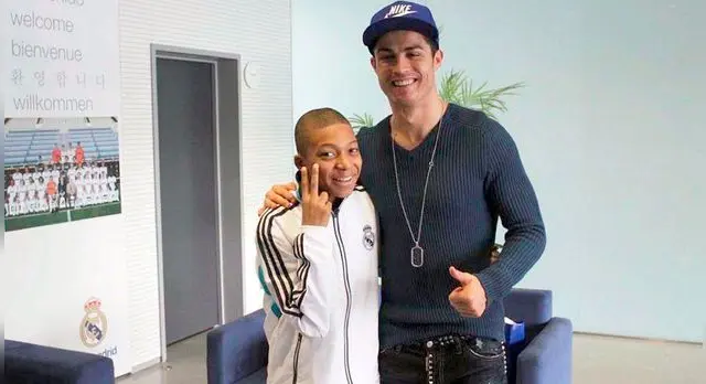 Kylian Mbappé Cristiano Ronaldo