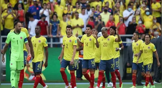 Selección Colombiana en últimas Eliminatorias.