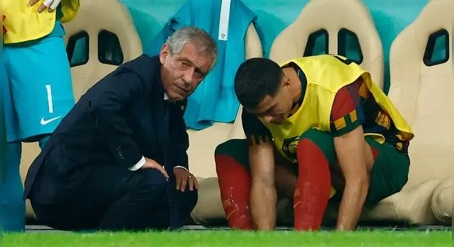 Cristiano Ronaldo y Fernando Santos se pelearon en el Mundial.