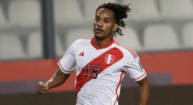 André Carrillo cumple 33 años en el 2024.   