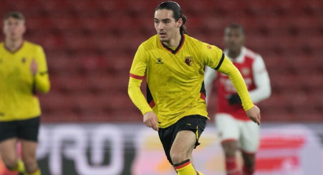 Andrés Aguilar jugó en las menores de Watford. Foto: Watford   