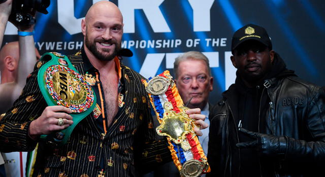 Tyson Fury defenderá el título ante Dillian Whyte por el título pesos pesados de la CMB