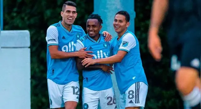 Yordy Reyna anotó tres goles con Charlotte FC.   