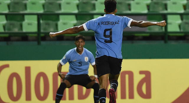 Uruguay es la selección más goleadora del Sudamericano Sub 20 con 11 tantos en cuatro partidos.   