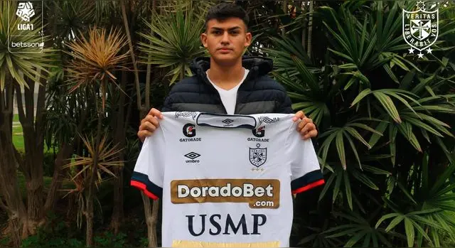 Diego González en la San Martín.