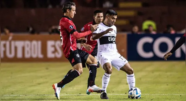 Melgar empató con Olimpia en la Copa Libertadores.