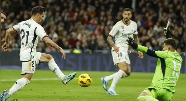 Brahim Díaz anotó un gol contra Granada en la última fecha de LaLiga.   
