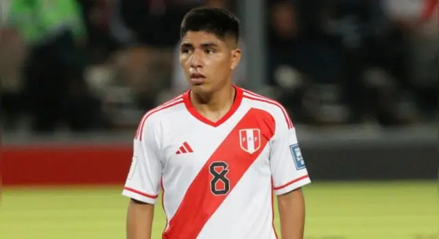 Piero Quispe en la selección peruana Piero Quispe en la selección peruana