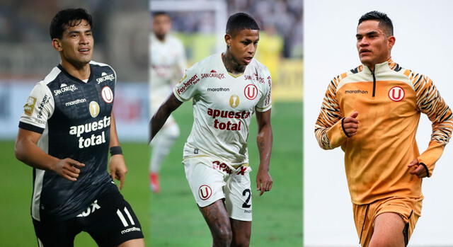 José Rivera, Andy Polo, Anderson Santamaría.