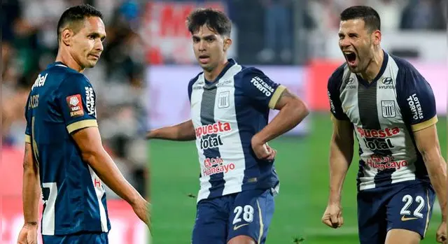 Renzo Garcés, Alessandro Burlamaqui, Guillermo Enrique, Alianza Lima