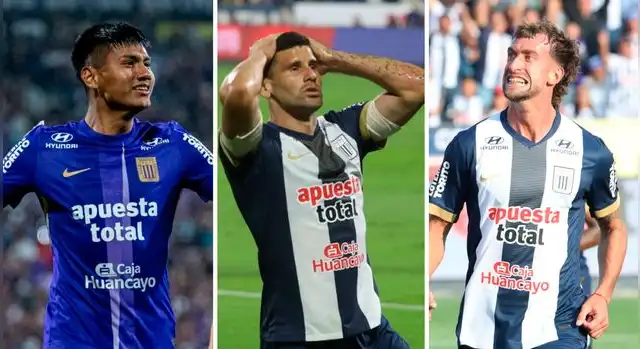 Piero Cari, Guillermo Enrique, Gaspar Gentile, Alianza Lima Piero Cari, Guillermo Enrique, Gaspar Gentile, Alianza Lima
